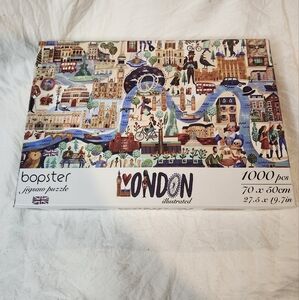 Bobster Jigsaw Puzzle London Illustrated  1000 Piece